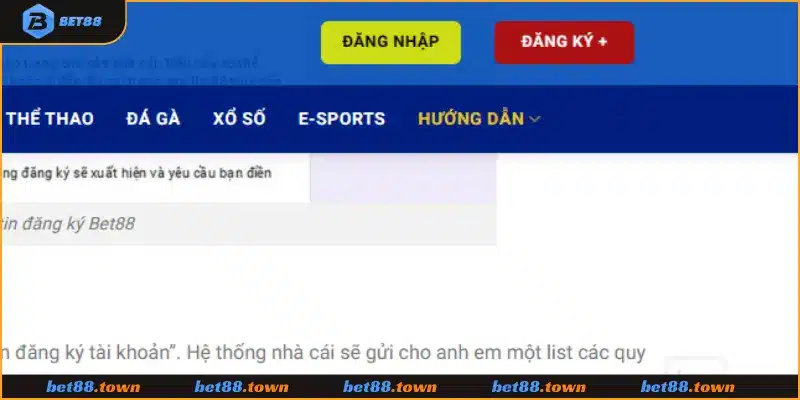 Những điều cần lưu ý khi đăng nhập Bet88