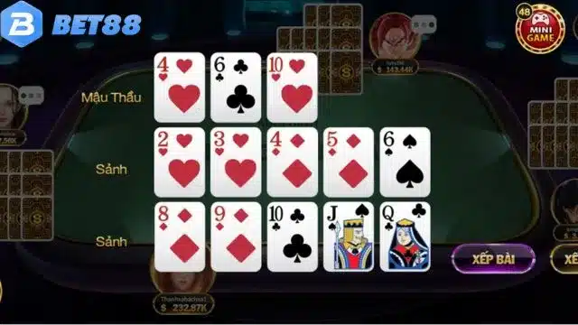 Mậu thầu trong mậu binh online-bet88